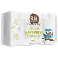 Pure Beginnings Gentle Baby Wipes with Organic Aloe